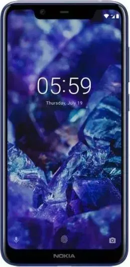 Смартфон NOKIA 5.1 Plus синий