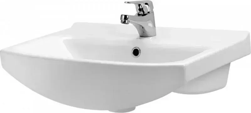 Раковина CERSANIT CERSANIA, CE 60 B 1 отв., белый (S-UM-CE60/1-w)