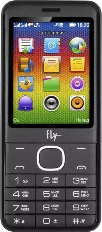 Мобильный телефон FLY FF2801 Grey