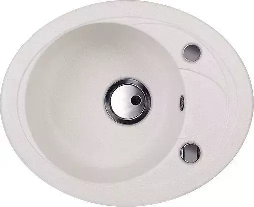 Мойка кухонная KUPPERSBERG CAPRI 1B1D S white ALABASTER