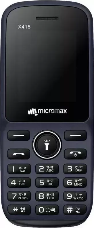 Мобильный телефон MICROMAX X415 синий