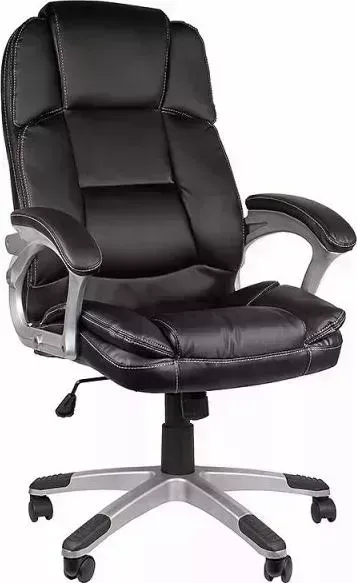 Кресло офисное College BX-3233/3323 черный экокожа