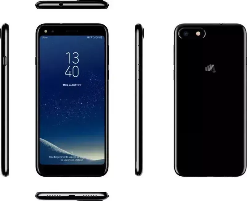 Смартфон MICROMAX C1A черный
