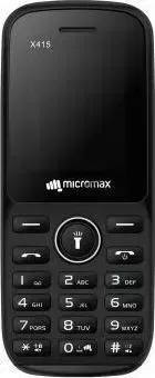 Мобильный телефон MICROMAX X415 черный