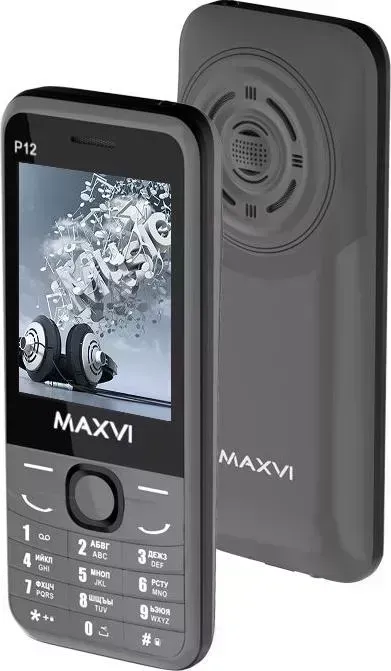 Мобильный телефон MAXVI P12 GREY