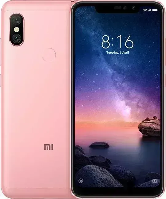 Смартфон XIAOMI Redmi Note 6 Pro 4/64Gb Rose Gold
