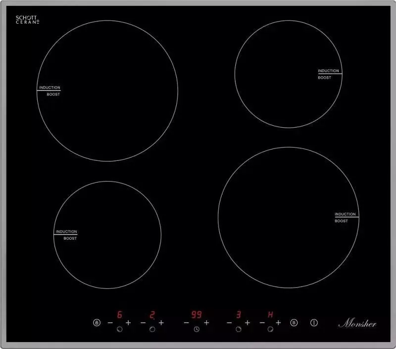 Панель варочная электрическая Monsher MKFI7016B2