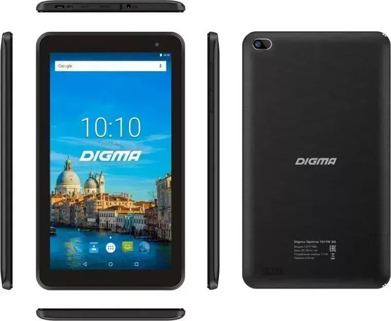 Планшет DIGMA Optima 7017N черный