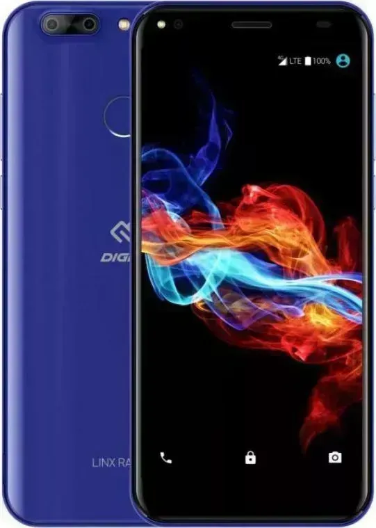 Смартфон DIGMA Linx Rage 4G синий