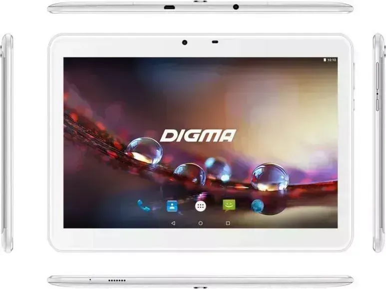 Планшет DIGMA Plane 1572N серебристый