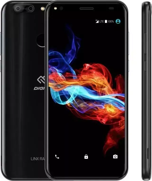 Смартфон DIGMA Linx Rage 4G черный