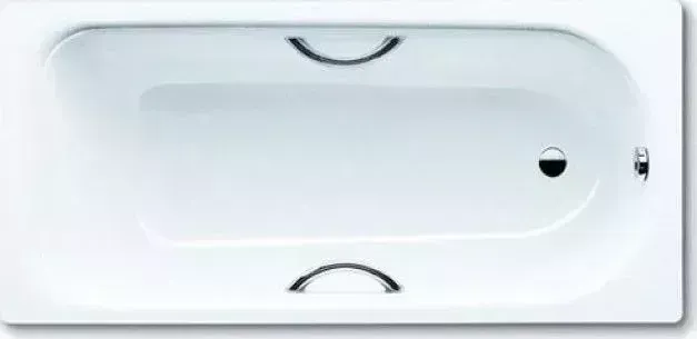 Стальная ванна Kaldewei EUROWA STAR (FORM PLUS) 170х70x39см 2,3мм с отв. для ручек (1198 2102 0001)
