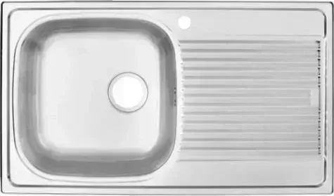 Мойка кухонная UKINOX Гранд GRP 860.500-GT8K 2L (левая)