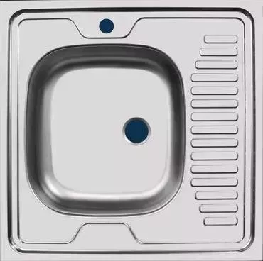 Мойка кухонная UKINOX Standart NOR-5 STD 600.600---5С (левая)