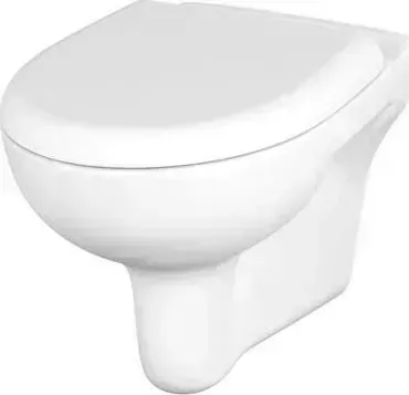 Унитаз подвесной CERSANIT NATURE NEW CLEAN ON с крышкой дюропласт lift, easy-off, белый (S-MZ-NATURE-COn-DL-w)