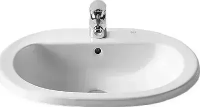 Раковина ROCA CORAL 56х48см белая (327898000) врезная с отв. для смесителя