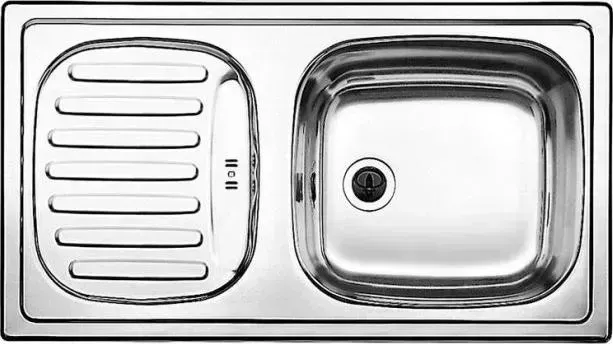 Мойка кухонная Blanco FLEX нерж. сталь матовая (511917)