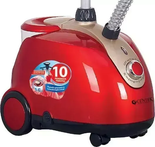 Отпариватель CENTEK CT-2378 красный/золотой