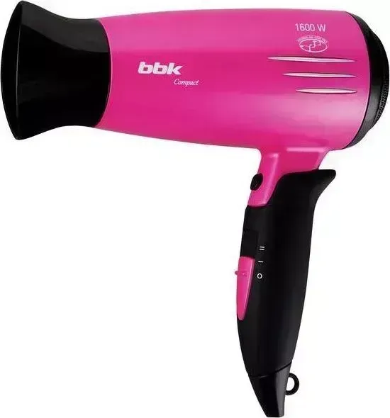 Фен BBK BHD1605i черный/фиолетовый