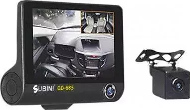 Видеорегистратор Subini GD-685 (3 камеры)