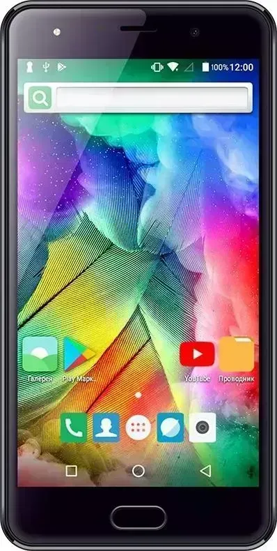 Смартфон TeXet TM-5570 черный