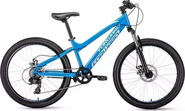 Велосипед FORWARD TITAN 2.0 синий, 13 рост, 24 (RBKW91N47005) (2019)