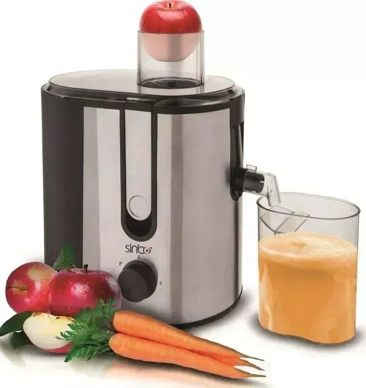 Соковыжималка SINBO SJ 3143 серебристый/чёрный