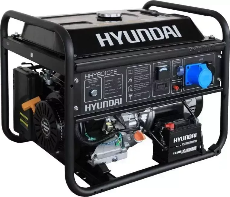 Генератор HYUNDAI Электрогенератор HHY 9010FE
