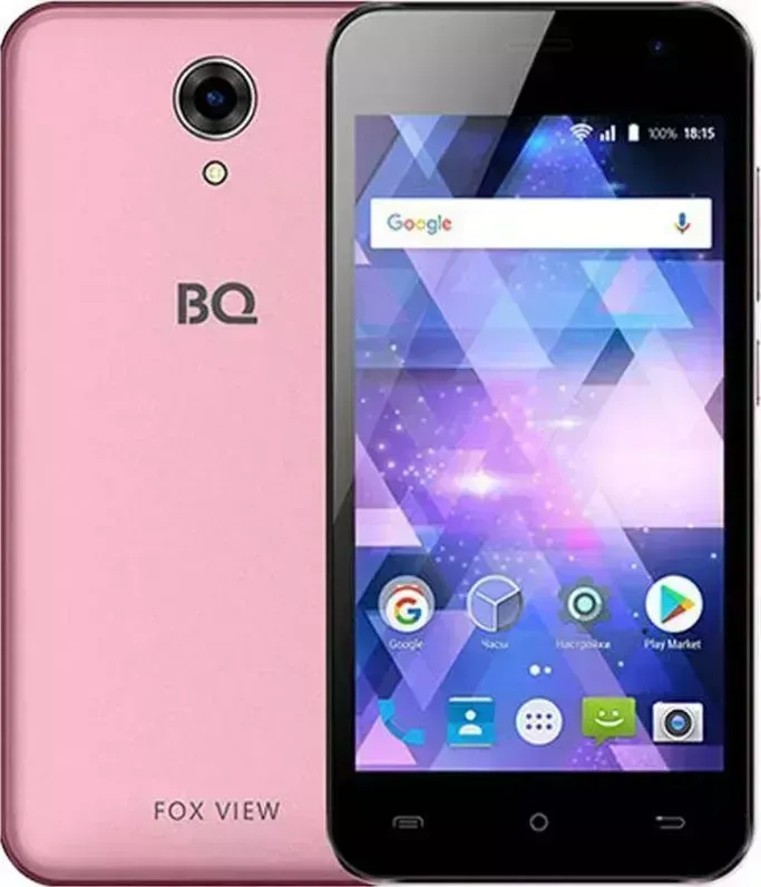 Смартфон BQ 4585 Fox View Rose Gold