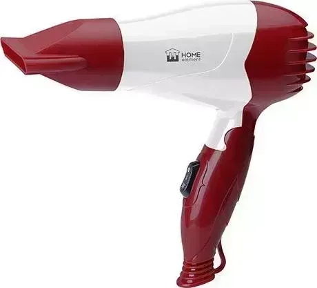 Фен HOME ELEMENT HE-HD311 красный рубин
