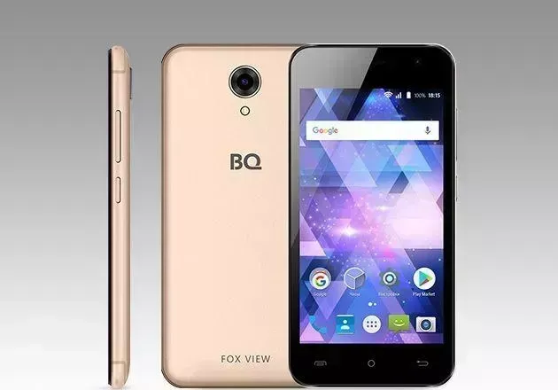 Смартфон BQ 4585 Fox View Champagne