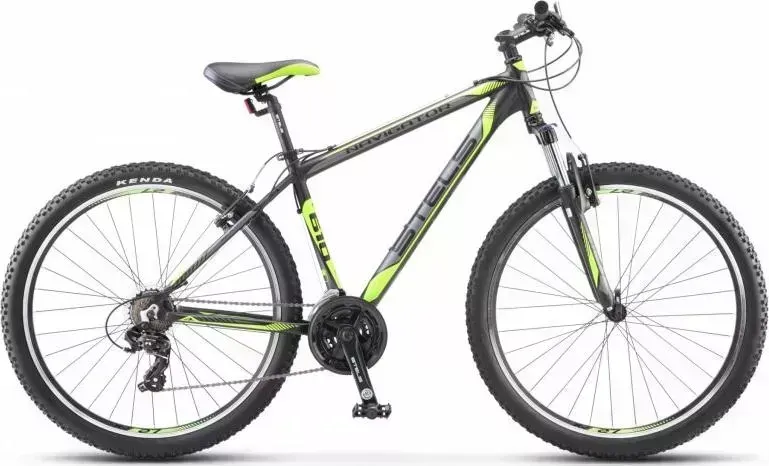 Велосипед STELS Navigator-610 V 27.5 V030 Чёрный/салатовый (рама 19) взрослый V