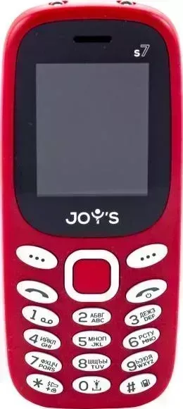 Мобильный телефон JOYS S7 RED