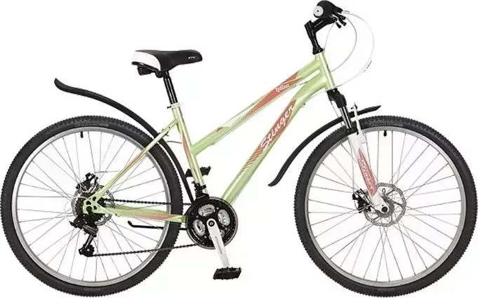 Велосипед STINGER 26" LATINA D 17" зеленый (26SHD.LATINAD.17GN7)