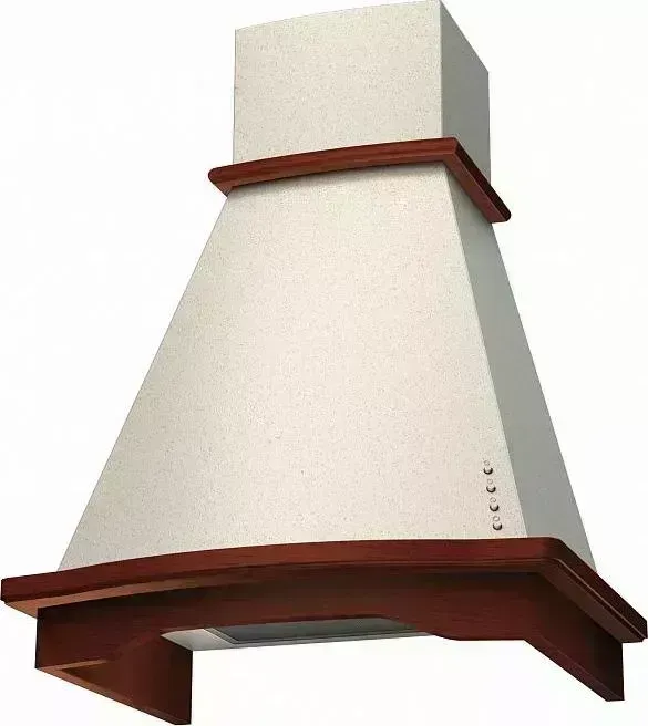Вытяжка KRONA GRETTA 600-4 (вишня) золотой структурный