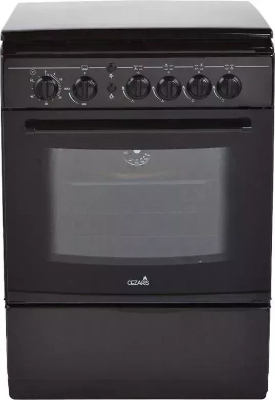Плита газовая CEZARIS ПГ 3100-09 (Ч) коричневый