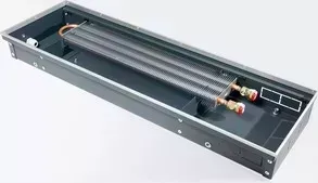 Конвектор внутрипольный Techno с естественной конвекцией без решетки (KVZ 250-120-1200)