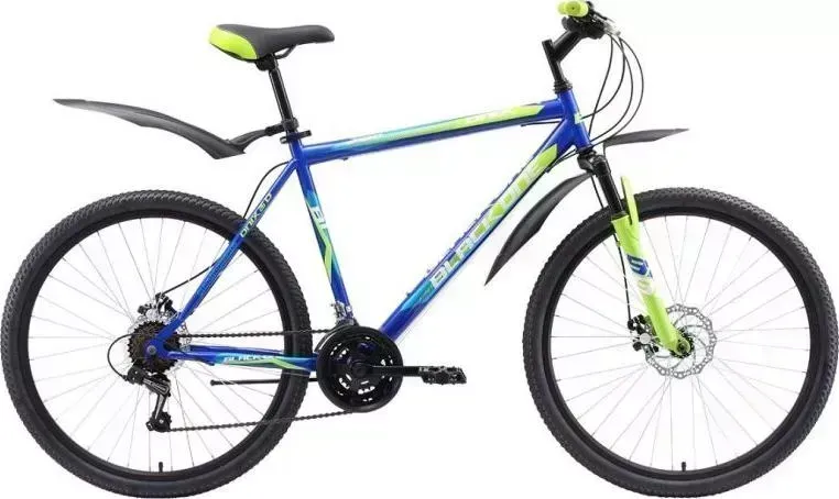 Велосипед BLACK ONE Onix 26 синий/зелёный/голубой 20" (H000009939)