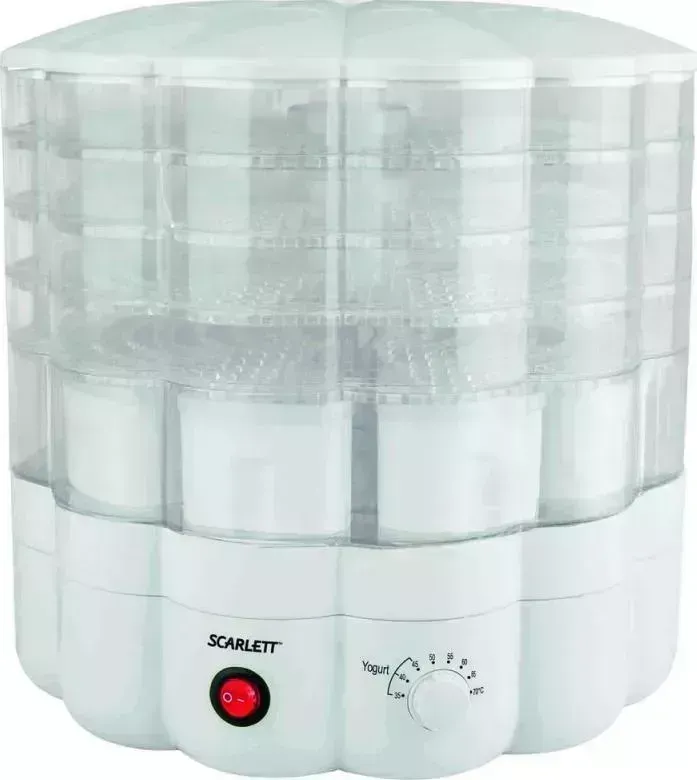 Сушилка для овощей и фруктов SCARLETT продуктов SC-FD421001 белый
