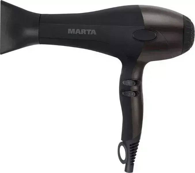 Фен MARTA MT-1426 черный обсидиан