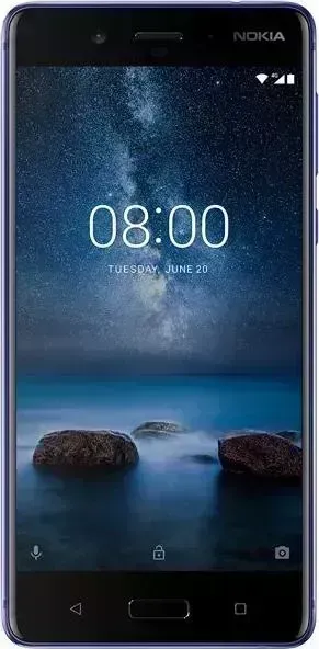Смартфон NOKIA 8 DS POLISHED BLUE
