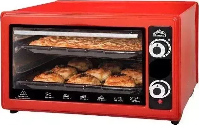 Мини-печь DELTA КАВКАЗ КЗ-100 красный