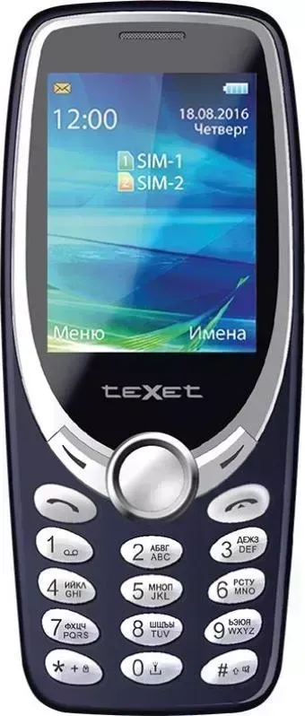 Смартфон TeXet TM-303 синий