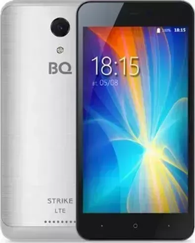 Смартфон BQ 5044 Strike LTE Silver Brushed