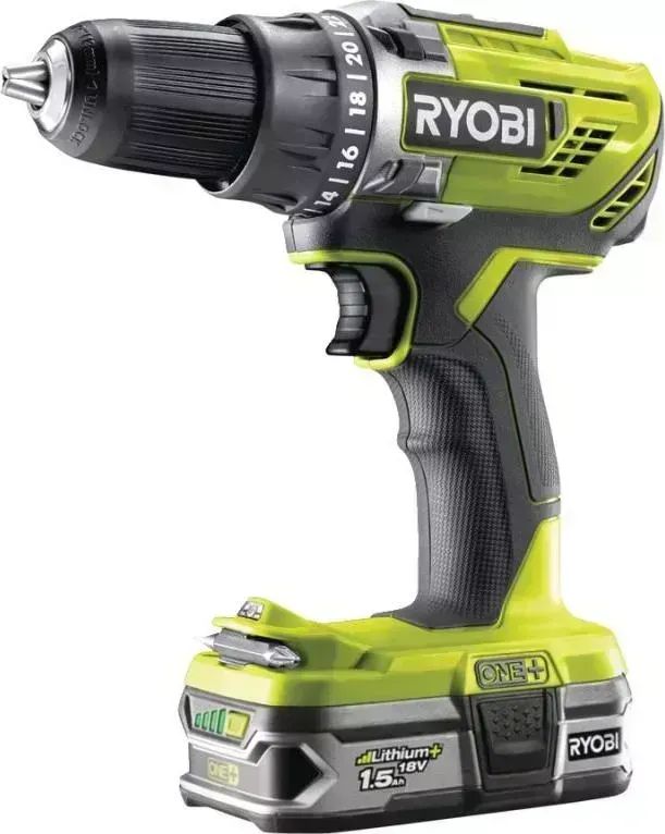 Дрель RYOBI R18DD3-215S