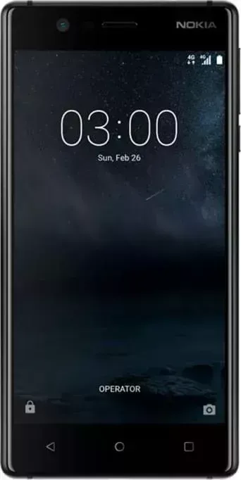 Смартфон NOKIA 3 DS BLACK (TA-1032)