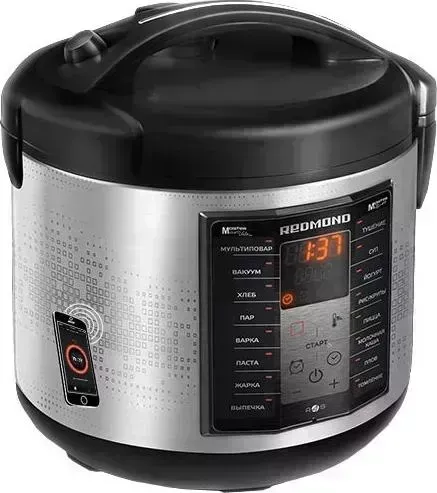 Мультиварка REDMOND RMK-FM41S серебристый/черный