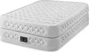 Надувная кровать INTEX 64464 Supreme Air-Flow Bed 152х203х51см, встроенный насос 220V