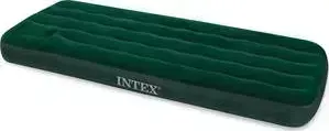 Надувной матрас INTEX 66950 Downy Bed, 76х191х22см, со встроенным ножным насосом DOWNY BED,