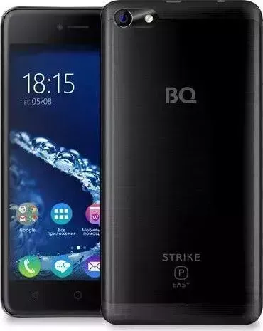 Смартфон BQ 5058 Strike Power Easy Black Brushed